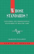 Whose Standards? di Williamson edito da McGraw-Hill Education