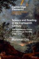 Science And Reading In The Eighteenth Century di Markman Ellis edito da Cambridge University Press