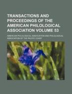 Transactions And Proceedings Of The Amer di America Association edito da Rarebooksclub.com