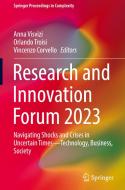 Research and Innovation Forum 2023 edito da Springer International Publishing