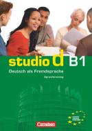 studio d b1. Gesamtband 3 (Einheit 1-10) di Rita Maria von Eggeling edito da Cornelsen Verlag GmbH