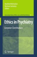 Ethics in Psychiatry: European Contributions edito da SPRINGER NATURE