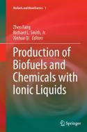 Production of Biofuels and Chemicals with Ionic Liquids edito da Springer Netherlands