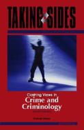 Clashing Views In Crime And Criminology di Thomas J. Hickey edito da Mcgraw-hill Education - Europe