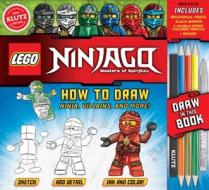 Lego Ninjago: How To Draw Ninja, Villains And More di Pat Murphy edito da Scholastic Us