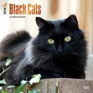 Black Cats 2018 Wall Calendar di Inc Browntrout Publishers edito da Brown Trout