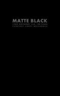 Matte Black Lined Notebook, 5x8, 100 Pages di Everyday Carry Notebooks edito da Createspace