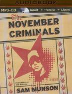 The November Criminals di Sam Munson edito da Audible Studios on Brilliance