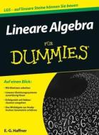 Lineare Algebra Fur Dummies di E.-G. Haffner edito da Wiley-vch Verlag Gmbh