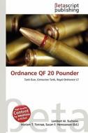 Ordnance Qf 20 Pounder edito da Betascript Publishing