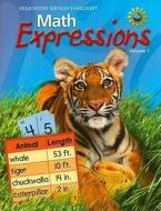 Math Expressions: Student Activity Book (Softcover), Volume 1 Level 2 2009 di Karen C. Fuson edito da STECK VAUGHN CO
