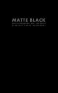 Matte Black Sketch Notebook, 5x8, 100 Pages di Everyday Carry Notebooks edito da Createspace