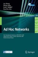 Ad Hoc Networks edito da Springer-verlag Berlin And Heidelberg Gmbh & Co. Kg