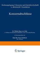 Konzernabschlüsse di Walther Busse Von Colbe edito da Gabler Verlag