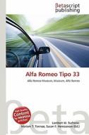 Alfa Romeo Tipo 33 edito da Betascript Publishing