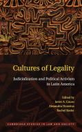 Cultures of Legality edito da Cambridge University Press
