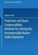 Projection and Quasi-Compressibility Methods for Solving the Incompressible Navier-Stokes Equations di Andreas Prohl edito da Vieweg+Teubner Verlag
