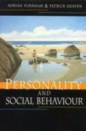Personality and Social Behaviour di Adrian Furnham, Patrick Heaven edito da Hodder Education Publishers