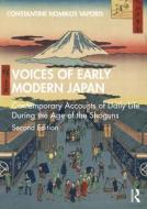 Voices Of Early Modern Japan di Constantine Nomikos Vaporis edito da Taylor & Francis Ltd