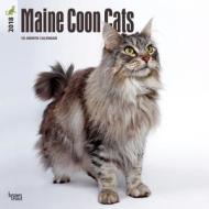 Maine Coon Cats 2018 Wall Calendar di Inc Browntrout Publishers edito da Brown Trout