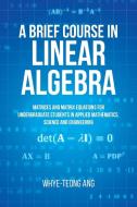 A Brief Course in Linear Algebra di Whye-Teong Ang edito da Brown Walker Press