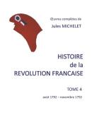 Histoire de la révolution française di Jules Michelet edito da Books on Demand