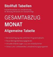 Tabelle, Gesamtabzug 2024 Monat edito da Stollfuß Verlag