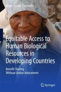 Equitable Access to Human Biological Resources in Developing Countries di Roger Chennells edito da Springer-Verlag GmbH