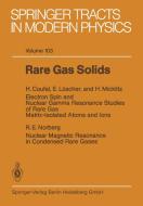 Rare Gas Solids edito da Springer-Verlag GmbH