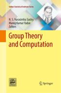 Group Theory and Computation edito da Springer Singapore