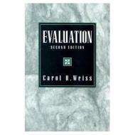 Evaluation di Carol H. Weiss edito da Pearson Education (US)