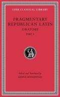 Fragmentary Republican Latin, Volume V di Gesine Manuwald edito da Harvard University Press