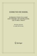 Introduction to Logic and Theory of Knowledge di Edmund Husserl edito da Springer-Verlag GmbH