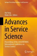 Advances in Service Science edito da Springer-Verlag GmbH