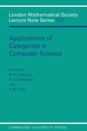 Applications of Categories in Computer Science di Lms Durham Symposium edito da Cambridge University Press