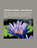 Jewish Animal Sacrifice: Sin-offering, K di Books Llc edito da Books LLC, Wiki Series