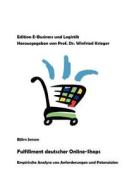 Fulfillment Deutscher Online-shops di Bj Rn Jensen edito da Books On Demand