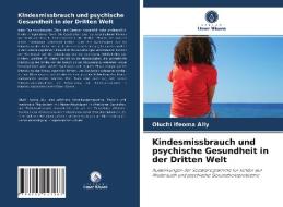 Kindesmissbrauch und psychische Gesundheit in der Dritten Welt di Oluchi Ifeoma Ally edito da Verlag Unser Wissen