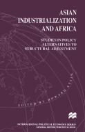 Studies In Policy Alternatives To Structural Adjustment edito da Palgrave Macmillan