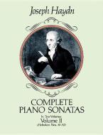 Complete Piano Sonatas, Volume II di Joseph Haydn edito da DOVER PUBN INC