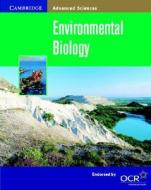 Environmental Biology di Michael Reiss, Jenny Chapman edito da Cambridge University Press