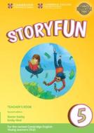 Storyfun 5 Teacher's Book With Audio di Karen Saxby, Emily Hird edito da Cambridge University Press