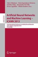 Artificial Neural Networks and Machine Learning -- ICANN 2013 edito da Springer Berlin Heidelberg