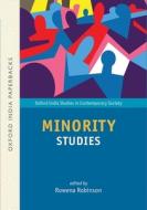 Minority Studies (Oip) di Sujata Patel edito da OXFORD UNIV PR