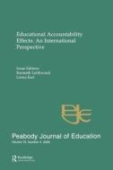 Educational Accountability Effects di Kenneth A. Leithwood edito da Routledge