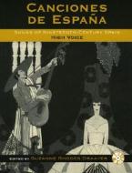 Canciones De Espana di Suzanne Rhodes Draayer edito da Scarecrow Press