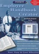 Employee Handbook Creator: Specially Designed for the Food Service Industry di Douglas R. Brown edito da Atlantic Publishing Company (FL)