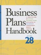 Business Plans Handbook: A Compilation of Business Plans Developed by Individuals Throughout North America edito da GALE CENGAGE REFERENCE