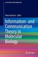 Information- and Communication Theory in Molecular Biology edito da Springer International Publishing
