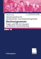 Rechnungswesen di Werner Hau edito da Gabler Verlag